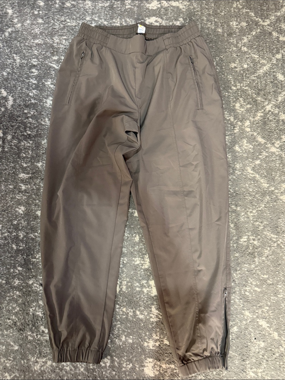 Old Navy Women's Olive-Brown Zip Pocket Joggers